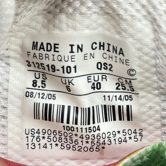 Nike Women's 8.5 Grey Tailwind 2005 Vintage Running Shoes 312519-101 - Picture 2 of 13